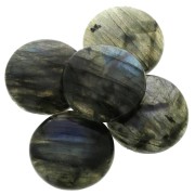 Cabochon rotondo 25mm Labradorite x1