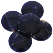Cabochon rotondo 25mm Sodalite x1