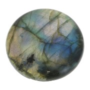 Cabochon rotondo 30 mm Labradorite x1|raw }}
