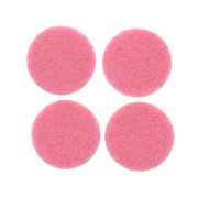 Ricarica di feltro tonda da 22 mm per ciondolo diffusore di profumo - Rosa x4|raw }}