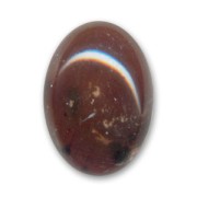 Cabochon in resina mm. 25x18 imitazione pietra Brown x1|raw }}