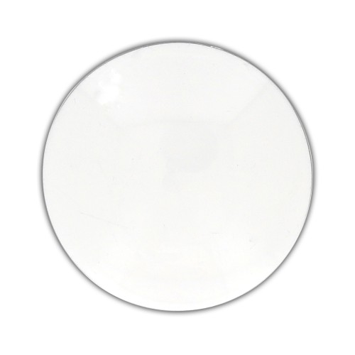 Cabochon lenti di vetro 30mm - Crystal x1