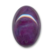 Cabochon in resina mm. 25x18 imitazione pietra Purple x1|raw }}