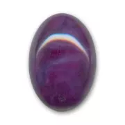 Cabochon in resina mm. 25x18 imitazione pietra Purple x1