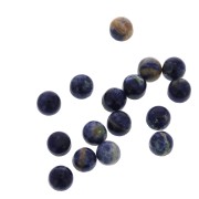 Cabochon rotondo 6 mm Sodalite x1