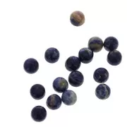 Cabochon rotondo 6 mm Sodalite x1