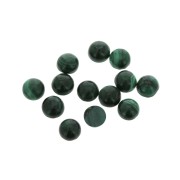 Cabochon rotondo 6 mm Malachite x1
