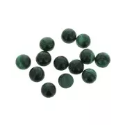 Cabochon rotondo 6 mm Malachite x1