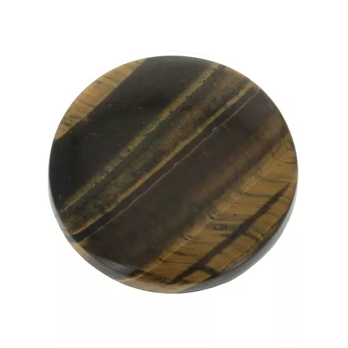 Cabochon rotondo 25mm Occhio di tigre x1
