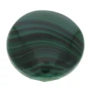 Cabochon rotondo 30mm Malachite x1