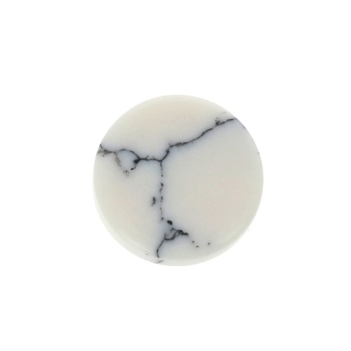 Paletto rotondo 6 mm pietra gemma - Howlite x1