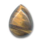 Cabochon pera mm.18x13 Occhio di Tigre|raw }}