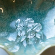 Perlina Cristallo di Rocca 12 mm x1