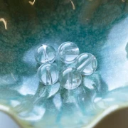 Perlina Cristallo di Rocca 12 mm x1