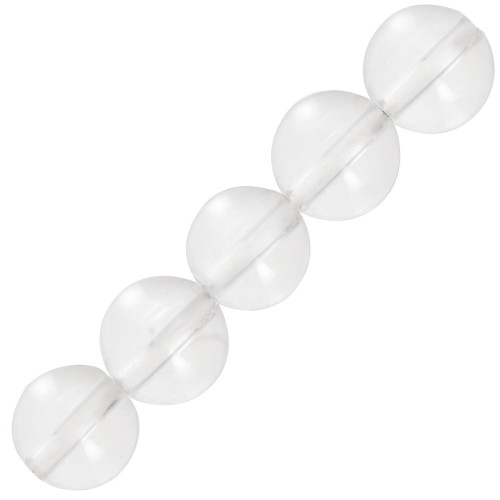 Perline Cristallo di Rocca mm. 10 x5