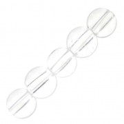 Perline Cristallo di Rocca mm. 4 x20|raw }}