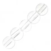 Perline Cristallo di Rocca mm. 4 x20