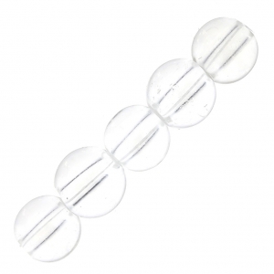 Perline Cristallo di Rocca mm. 4 x20