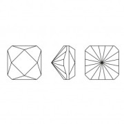 Cabochon PureCrystal 4499 6 mm Crystal Lotus Pink Delite x1