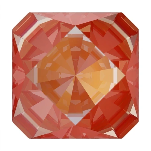 Cabochon PureCrystal 4499 6 mm Crystal Orange Glow Delite x1