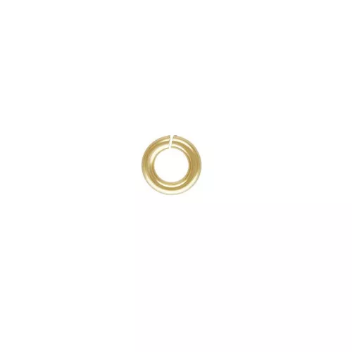 Anellini aperti 2.3x0.5 mm in Gold filled x50
