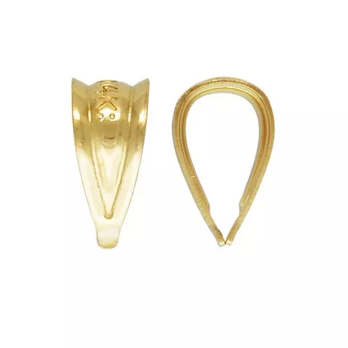Fermaciondolo lavorato 6.7 mm in Gold filled x1