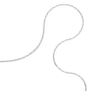 Catena maglia Paloma 1.35 mm in Argento 925 x50 cm