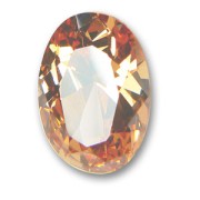 Cabochon ovale Zirconio cubico ovale mm. 18x13 Light Copper|raw }}