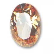 Cabochon ovale Zirconio cubico ovale mm. 18x13 Light Copper