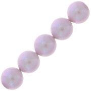 Perline PureCrystal 5810 12mm Crystal Iridescint Dreamy Rose Pearl x4|raw }}