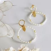 Perline PureCrystal Perle grani di riso - 5824 4mm Iridescint Dreamy Blue Pearl x20