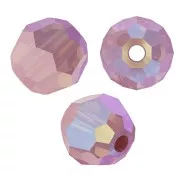 Perle rotonde PureCrystal 5000 4 mm - Rosa Acqua Opale Shimmer x20