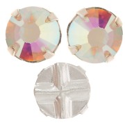 Strass da cucire mm. 6 Crystal AB x5