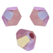 Biconi PureCrystal 5328 3 mm Rose Water Opal Shimmer x50|raw }}