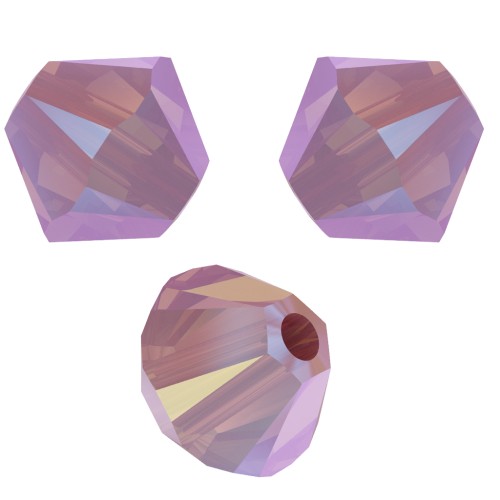Biconi PureCrystal 5328 4 mm Rose Water Opal Shimmer 2X x50