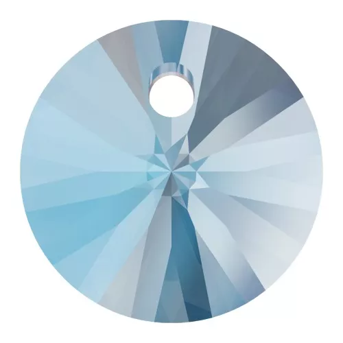Pendente PureCrystal 6428 8mm Aquamarine Shimmer x1