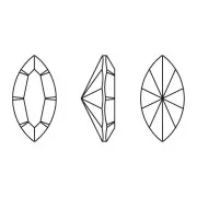 Navetta PureCrystal 4228 10x5 mm Light Rose Ignite x1