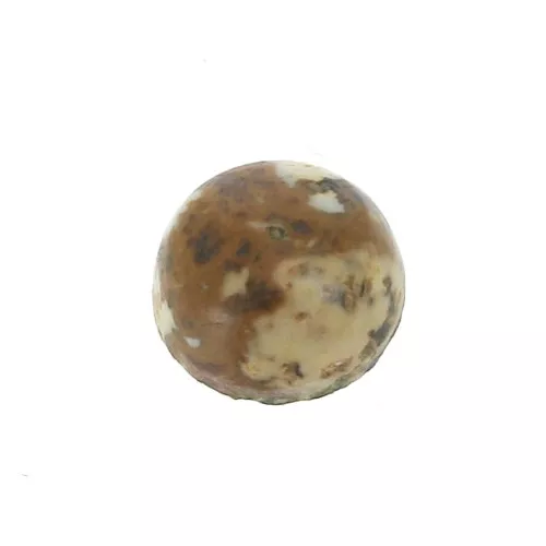 Cabochon rotondo 6 mm pietra gemma - Jaspe Paysage x1