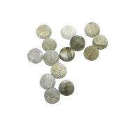 Cabochon rotondo 6 mm pietra gemma - Labradorite x1