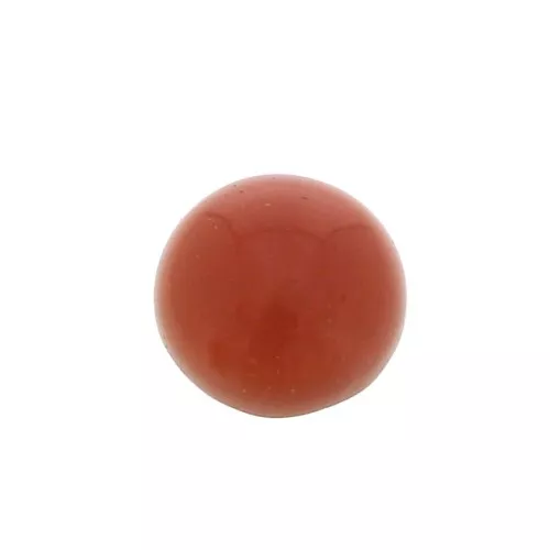 Cabochon rotondo 6 mm pietra gemma tinta - Agate Rouge x1
