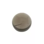 Cabochon rotondo 6 mm pietra gemma - Quartz fumé x1