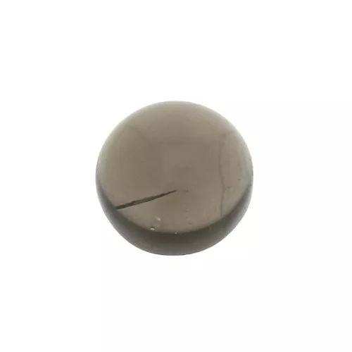 Cabochon rotondo 6 mm pietra gemma - Quartz fumé x1