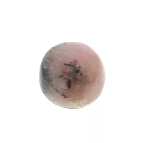 Cabochon rotondo 6 mm pietra gemma - Rhodonite x1