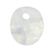 Sequin ovale 12x10 mm Pietra Gemma - Pietra di Luna x1|raw }}