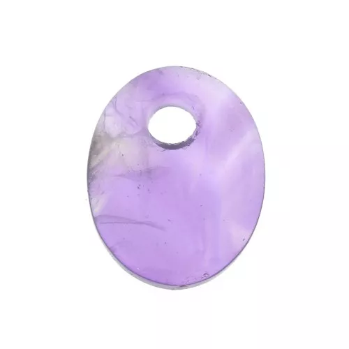 Sequin ovale 10x8 mm Pietra Gemma - Amethyste x1