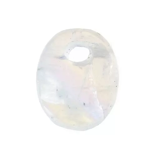 Sequin ovale 10x8 mm Pietra Gemma -Pietra di Luna x1