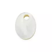 Sequin ovale 8x6 mm madreperla - Naturale x1