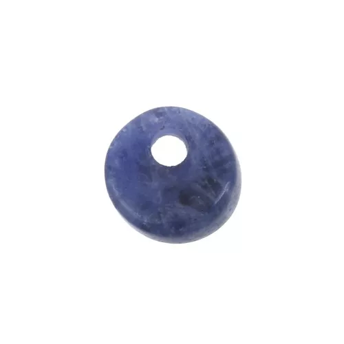 Sequin rotondo 6 mm Pietra Gemma - Sodalite x1