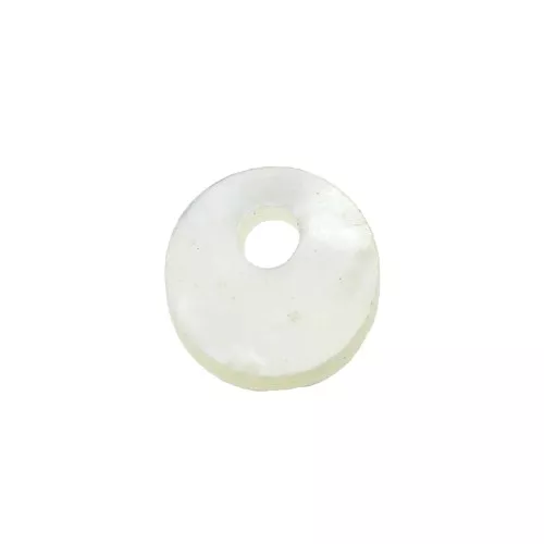 Sequin rotondo 6 mm madreperla - Naturale x1