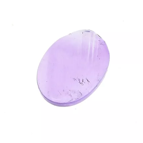 Disco piatto ovale 8x6 mm Pietra Gemma - Amethyste x1
